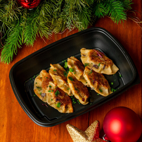 Pierogi z kapustą i grzybami