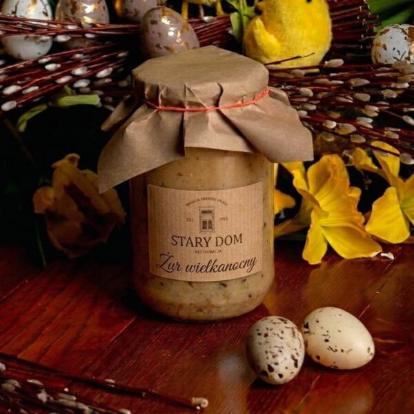 Wielkanocny żur na domowym zakwasie