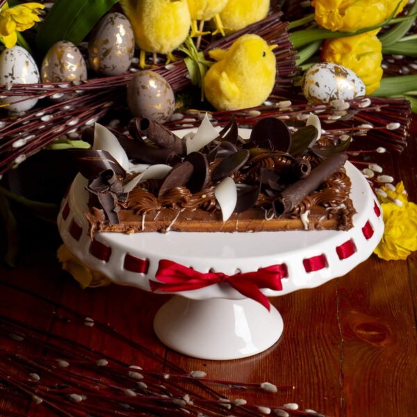 Wielkanocny mazurek czekoladowy